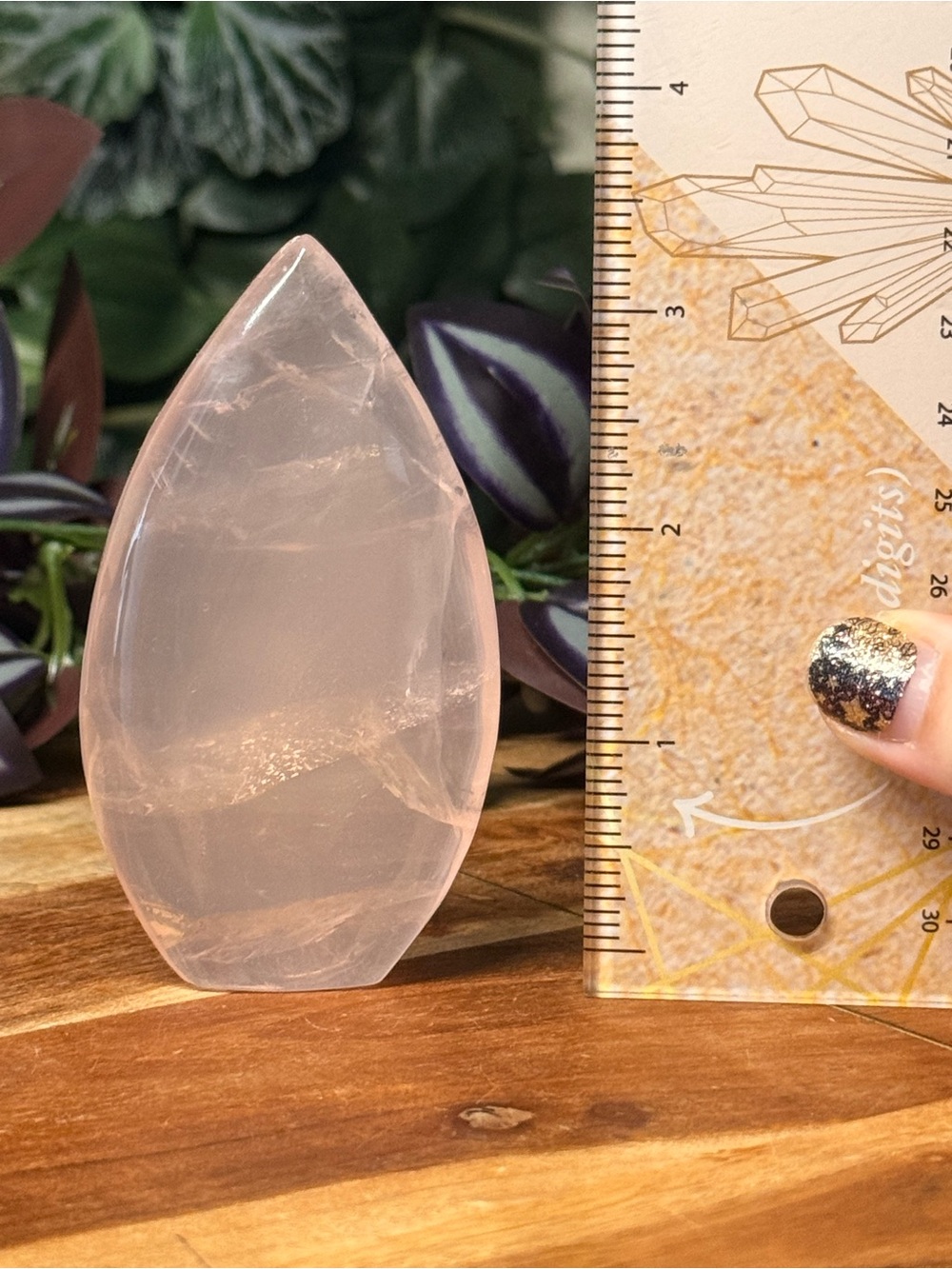 Rose Quartz flame - Picture 7 of 7